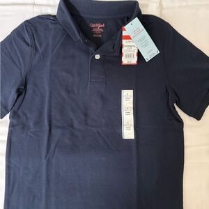Cat & Jack Dark Blue Kids Polo Shirt